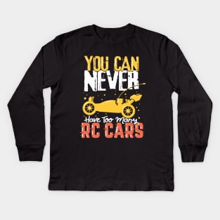 RC Car Remote Radio Control Controlled Model Gift Kids Long Sleeve T-Shirt